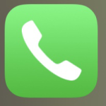 iPhoneのダイヤルアプリマーク